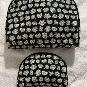 Enchante Accessories Daisy Print Bag Set 2 Piece